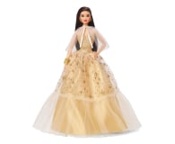 Barbie Signature Lalka świąteczna z czarnymi włosami - 1167866 - zdjęcie 2
